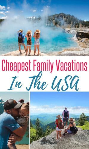 which family vacation destinatins usa are best for being with children?