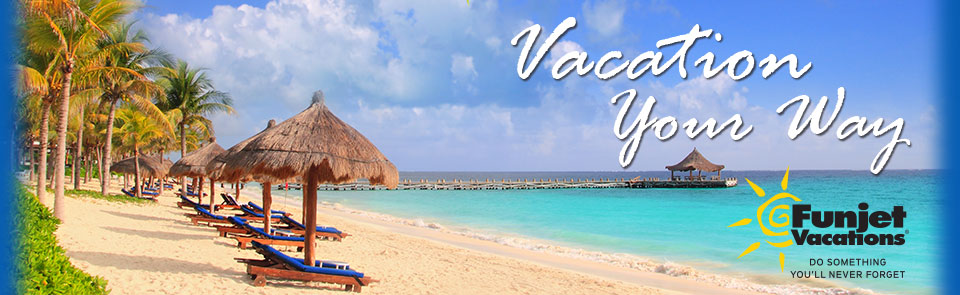 where can i travel with funjet vacations?