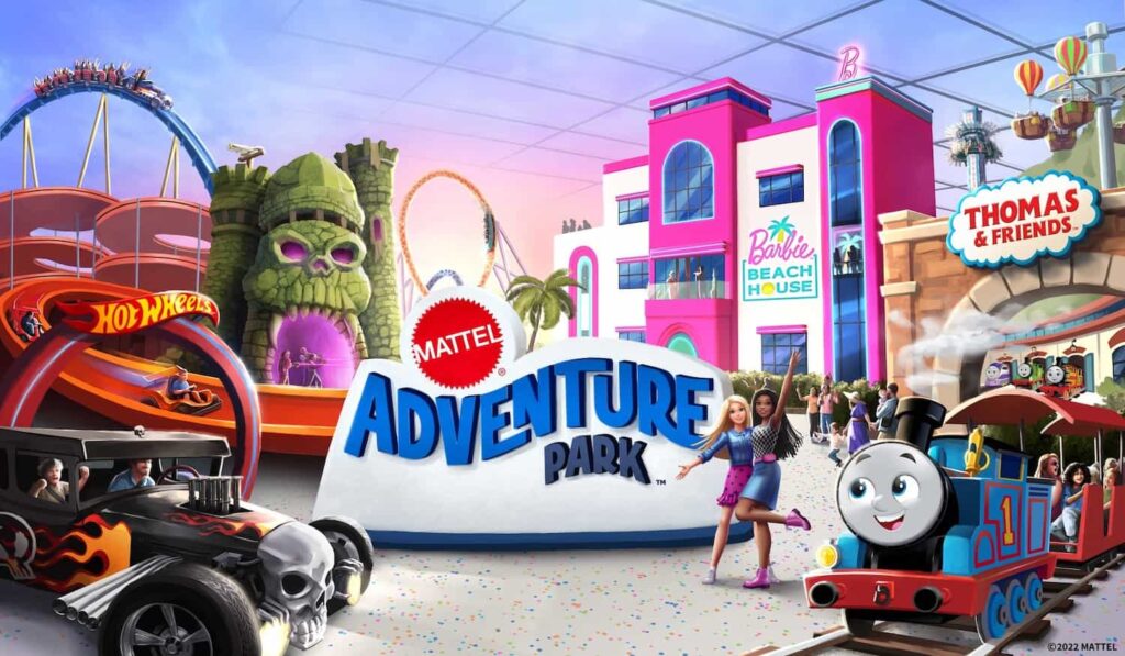 when did mattel adventure park open?
