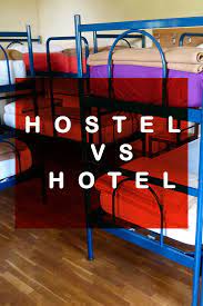 what is the difference between hostel vs hotel?