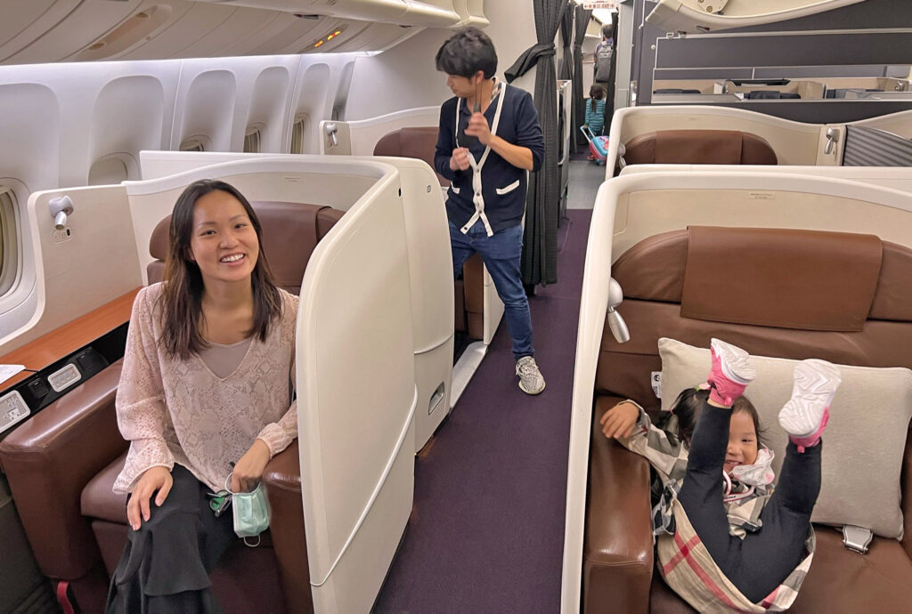 how does japan airlines business class treat childrens?