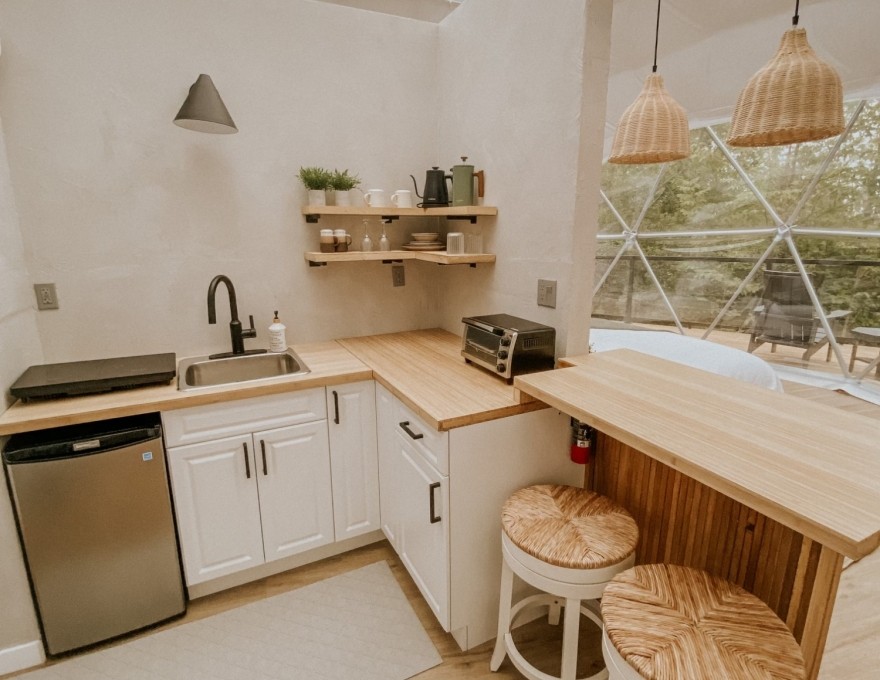 what is back forty glamping?