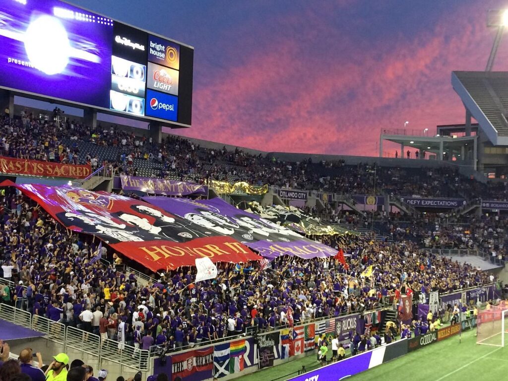 what kinds of events does camping world stadium host?