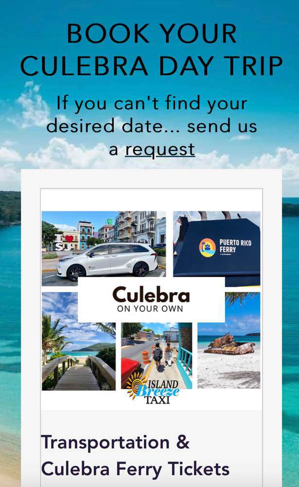 where can i purchase culebra ferry tickets?