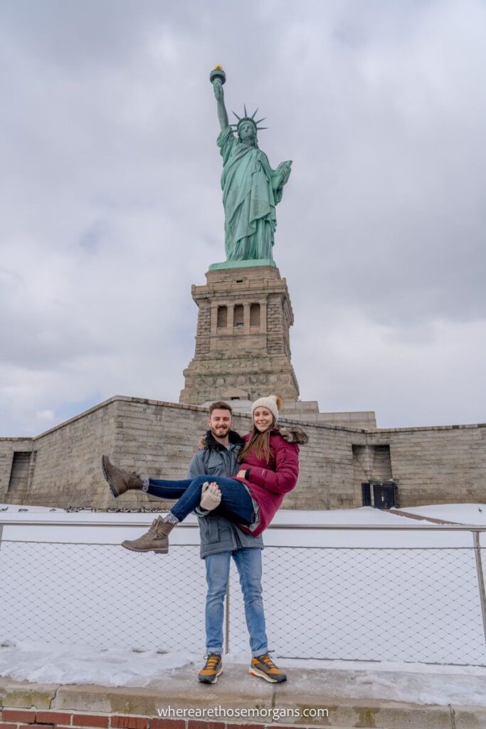 what do you think how long is ferry to statue of liberty?