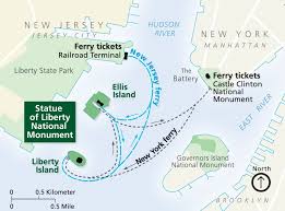 discuss how long is ferry to statue of liberty?