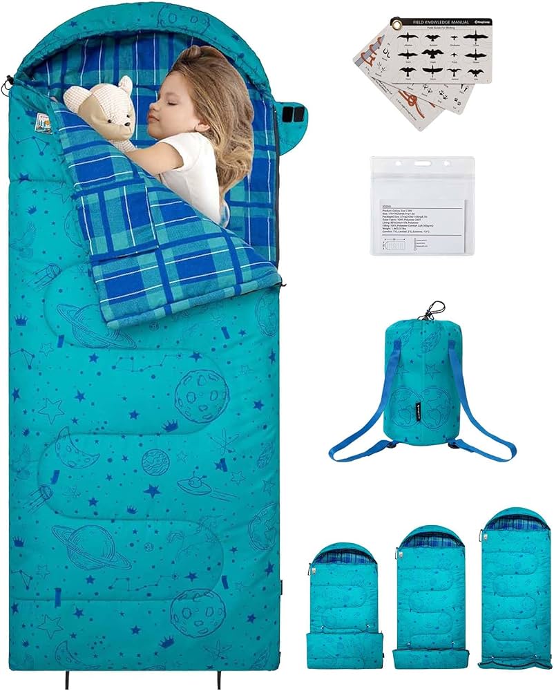 what is the best material for kids sleeping bag camping?