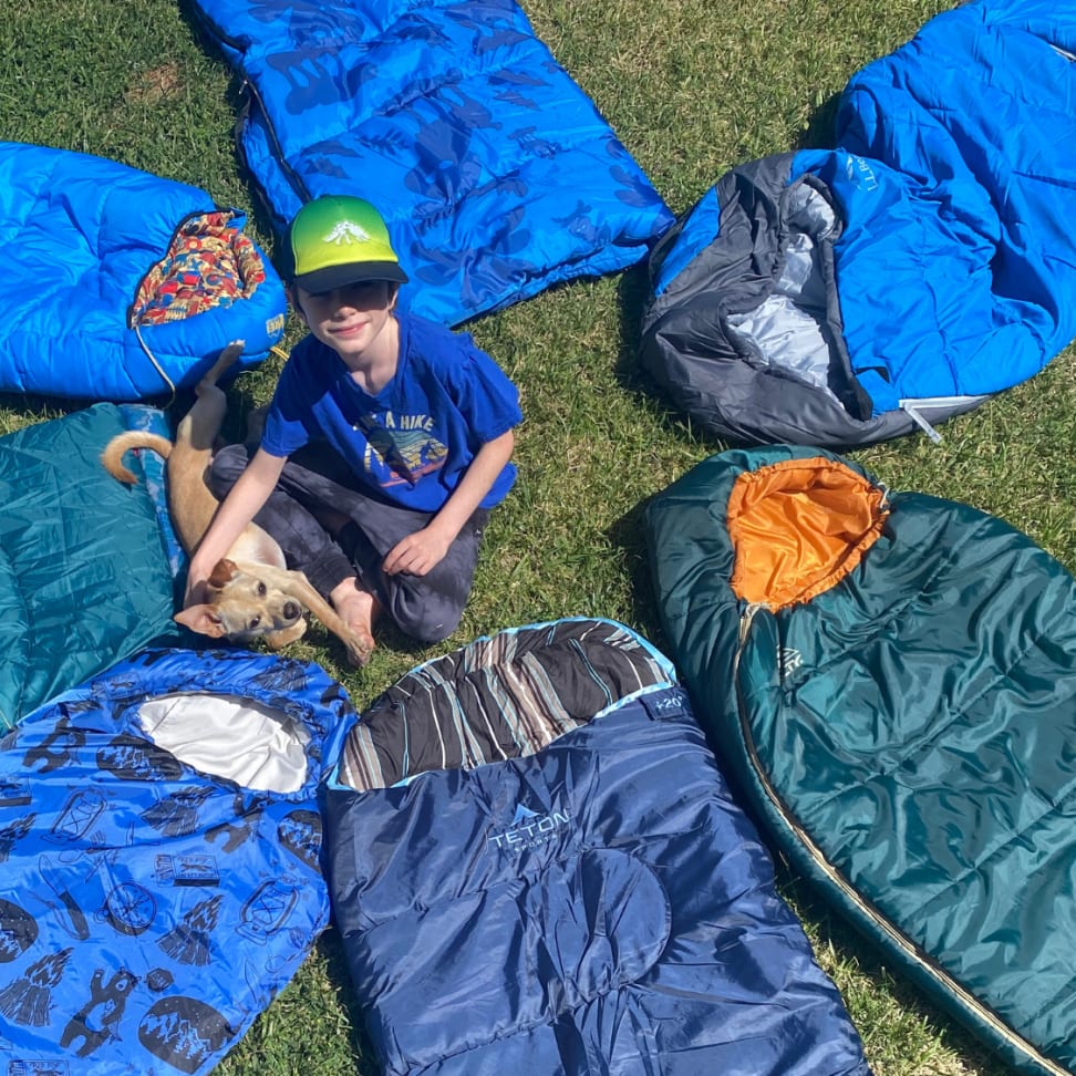 what basically are kids sleeping bag camping?