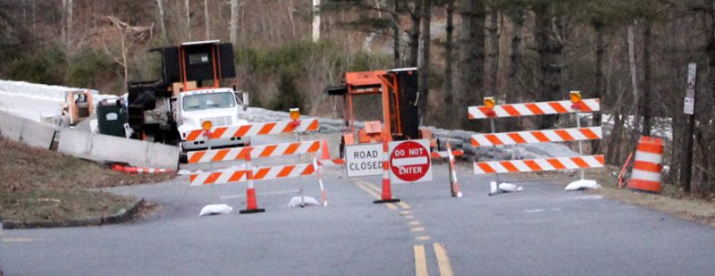 what are reasons for the blue ridge parkway closures?