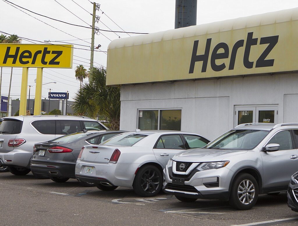 are electric vehicles available at hertz near me?
