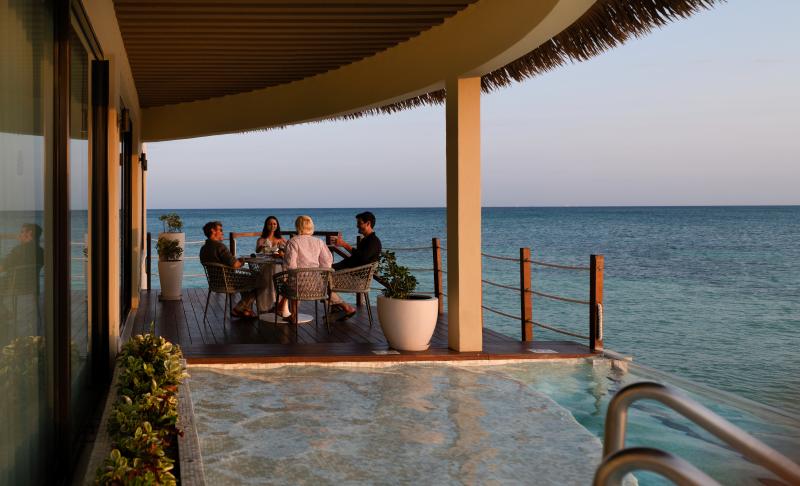 where are palafitos overwater bungalows located?