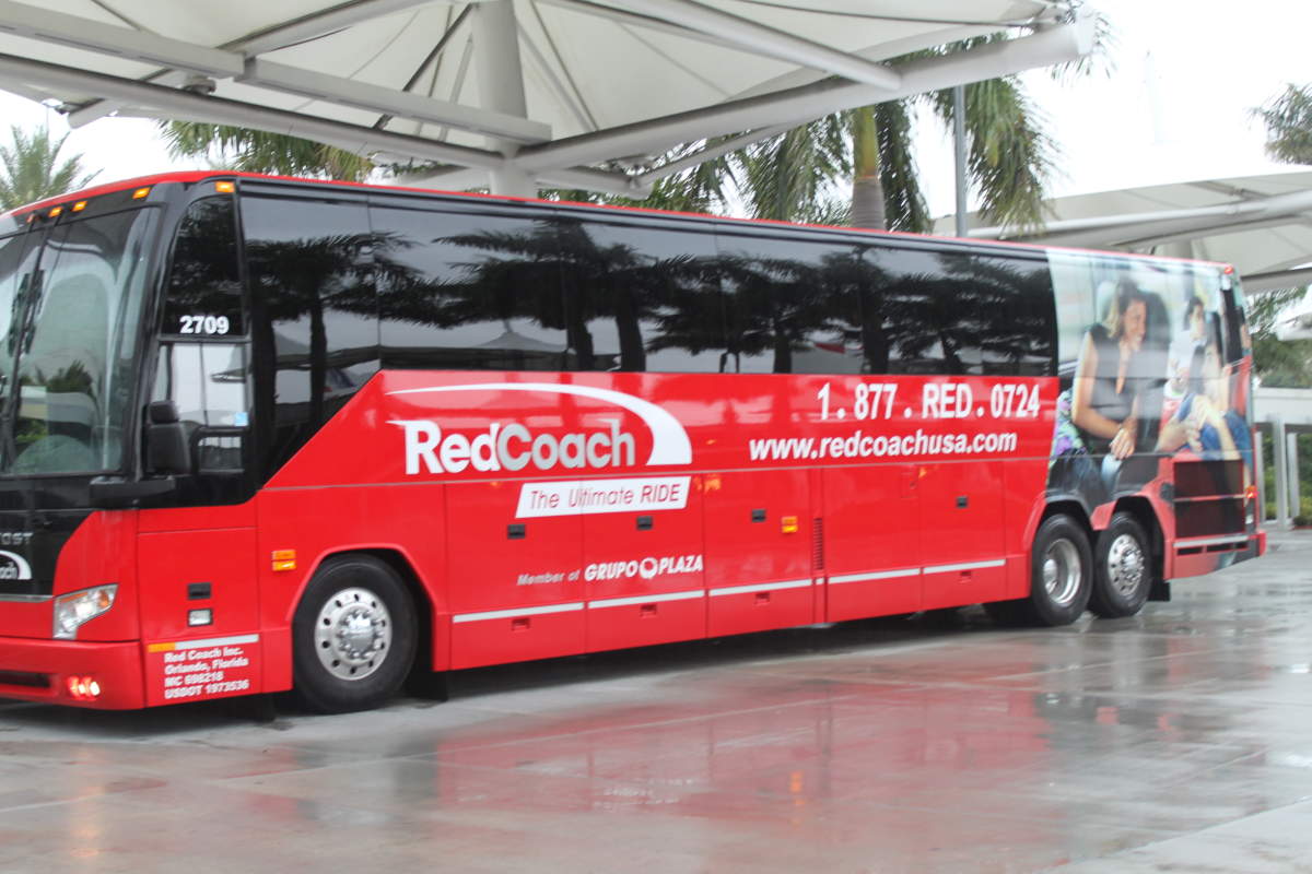 what does red bus coach known for?