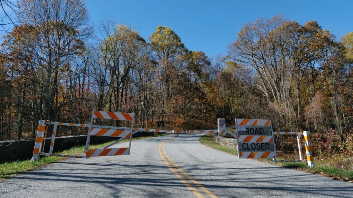 how much does blue ridge parkway closures cost in repair?